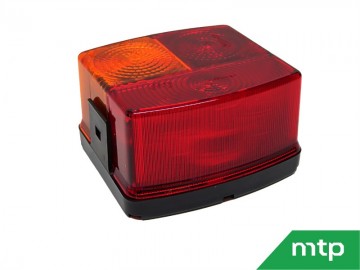 Achterlamp vierkant universeel links