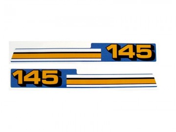 Achterspatbordsticker iseki landhope 145