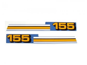 Achterspatbordsticker iseki landhope 155