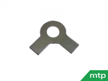 Borgplaat vooras kubota b 1