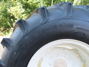 industriebanden met velgen