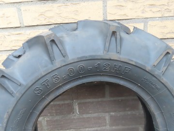 Tractorband 5.00-12 gebruikt