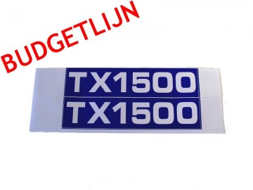 Motorkapstickers Iseki TX1500