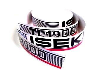 Motorkapstickers Iseki TL
