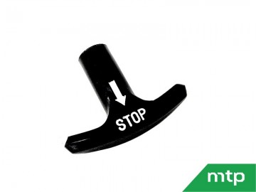 Iseki stopknop