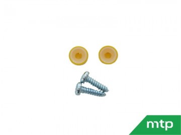 Kentekenplaat schroeven