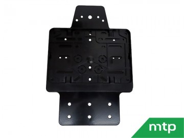 Kentekenplaathouder de luxe met kentekenplaat