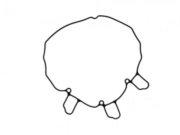 Kleppendekselpakking yanmar sa john deere   119718 11310