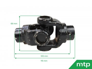 Kruiskoppeling vooras Iseki