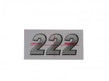 Motorkapsticker yanmar 222   1a8333 65610
