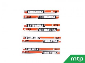 Motorkapstisckers shibaura p