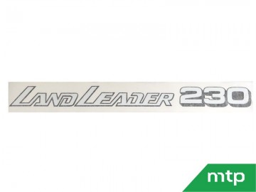 Spatbordsticker landleader 230