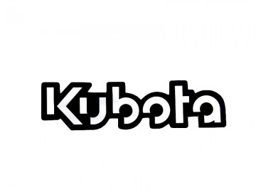 Sticker kubota