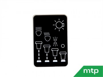 Sticker verlichting shibaura st