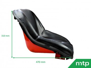 Tractor stoel kubota zijkant afmetingen