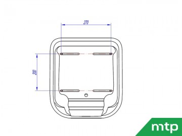 Tractorstoel compact afmeting 0