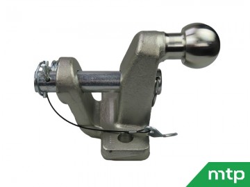 Trekhaak met kogelkoppeling zijaanzicht