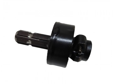 Verloopstuk met vrijloopkoppeling