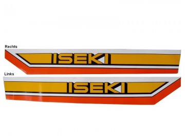 Zijschermstickers iseki tu205